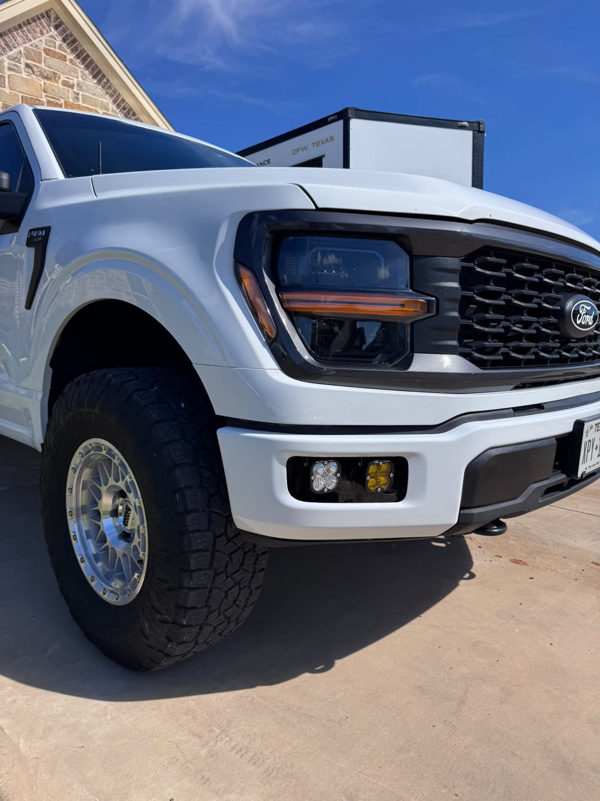 24+ F150 Dual Foglight Mount