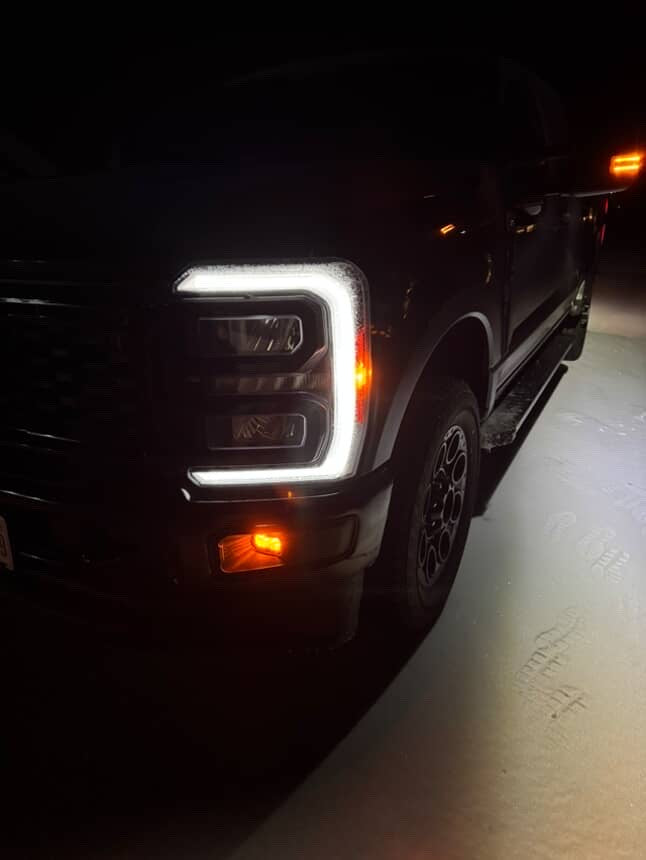 23+ Superduty Factory Foglight Replacement Mount (Diode Dynamics SSC2 2.0)