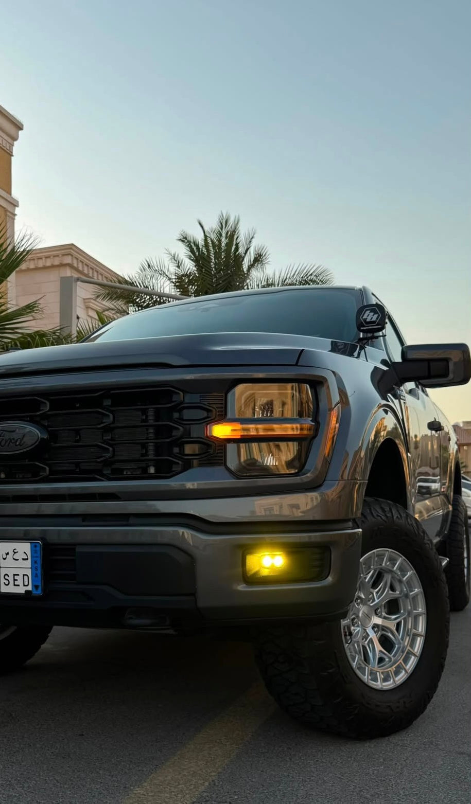 24+ F150 Factory Foglight Replacement Mount Normal & Mod Bumper (Baja Designs S2)