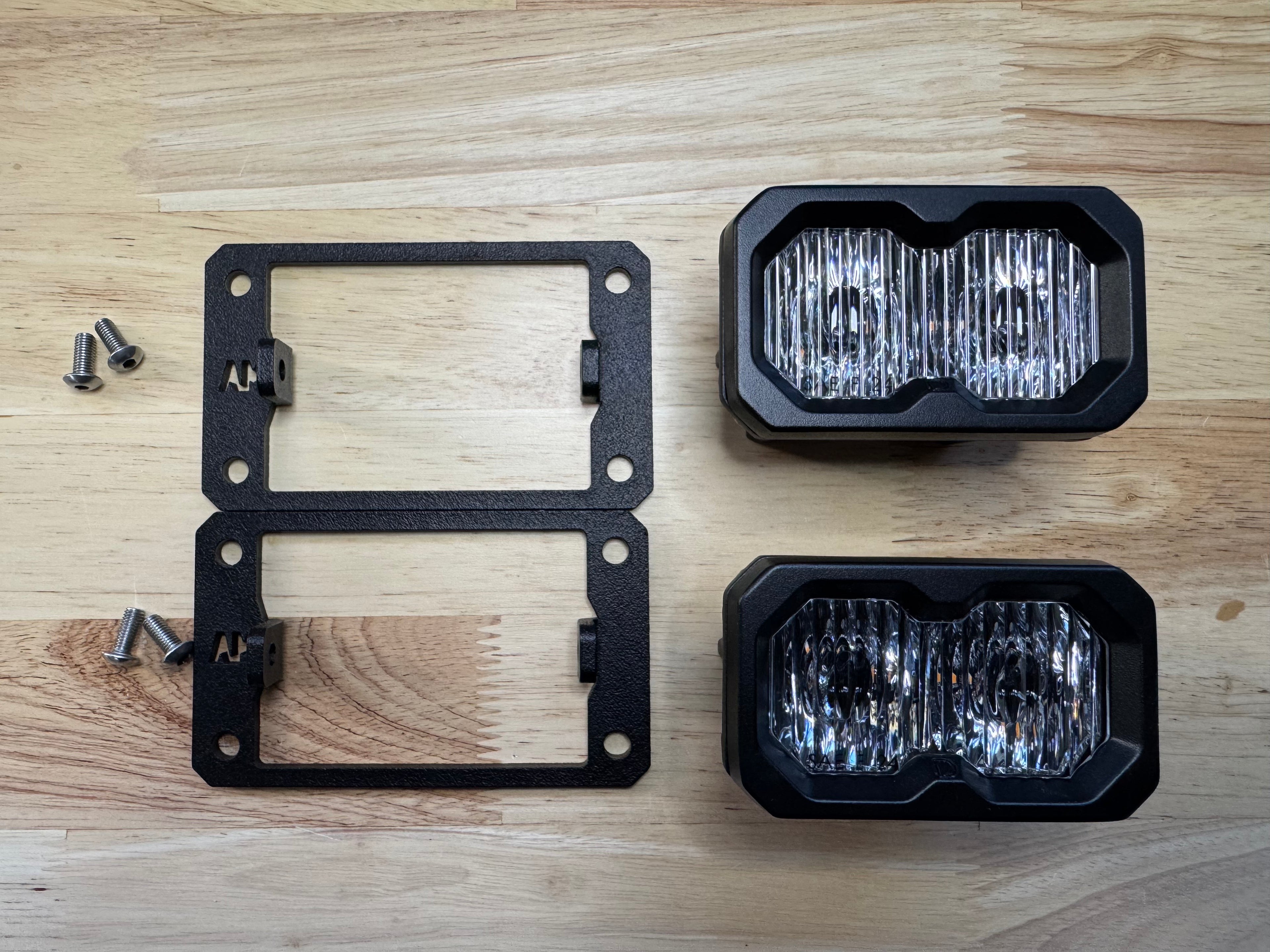 23+ Superduty Factory Foglight Replacement Mount (Diode Dynamics SSC2 2.0)