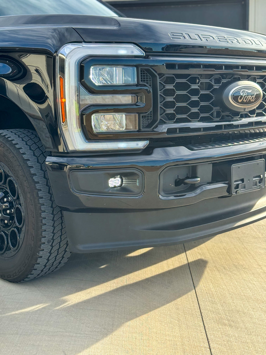 23+ Superduty Factory Foglight Replacement Mount (Diode Dynamics SSC2 2.0)