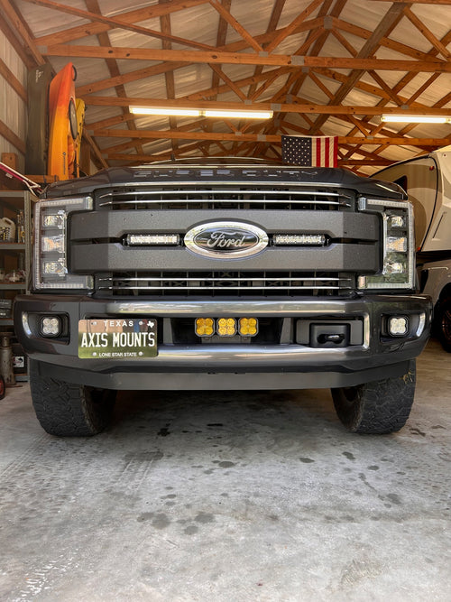 Axis Mounts 17-19 Super Duty Center Bumper Mount