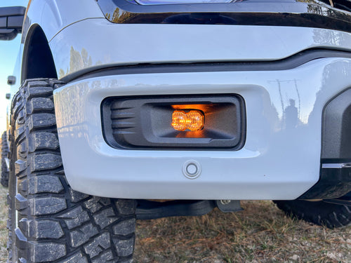 24+ F150 Factory Foglight Replacement Mount Normal & Mod Bumper (Diode Dynamics SSC2 2.0)