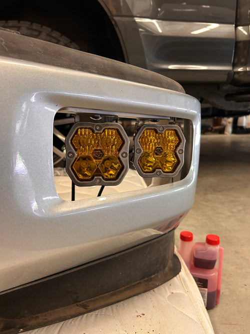 24+ F150 Dual Foglight Mount
