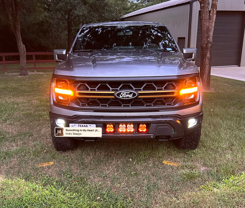 Axis Mounts 24+ F150 Configurable Bumper Mount (Also Fits F150s and Raptor with Modular Bumper)