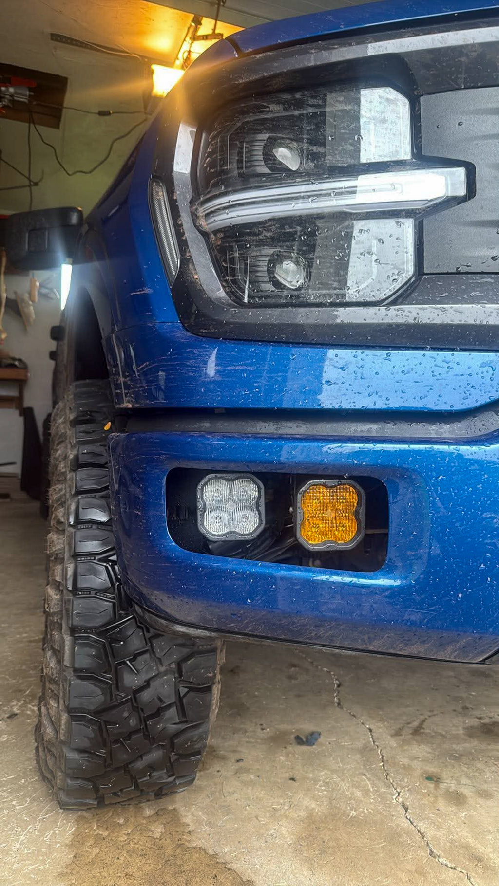 24+ F150 Dual Foglight Mount