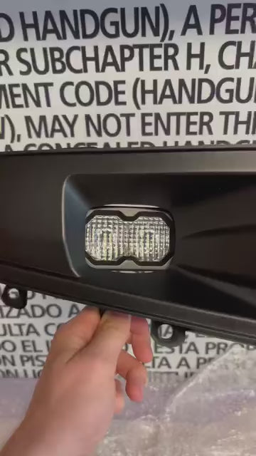 24+ F150 Factory Foglight Replacement Mount Normal & Mod Bumper (Diode Dynamics SSC2 2.0)